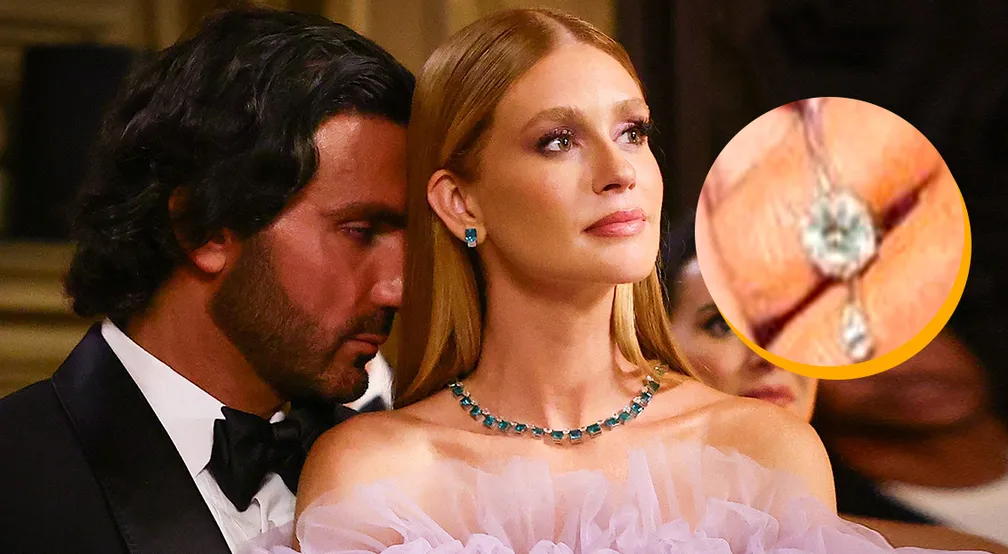 Marina Ruy Barbosa usa anel de noivado entre joias de mais de R$ 3 milhões em casamento