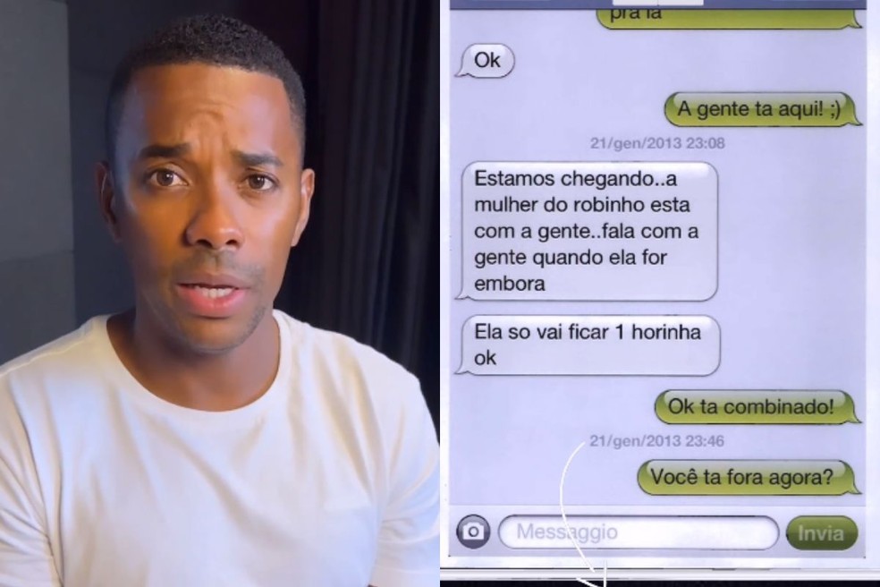 Robinho nega acusações de estupro e denuncia suposto viés racista da Justiça italiana