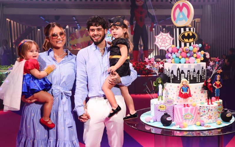 Virginia e Zé Felipe Celebram Aniversário de 3 Anos de Maria Alice com Grande Festa